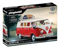 Playmobil Wolkswagen Kombi T1 Camping Bus Da Sunny 70176