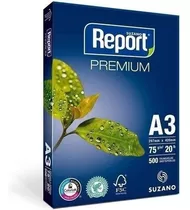 Papel Sulfite Premium Branco A4 75g/m² 500 Folhas Report