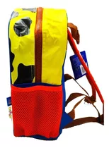 Mochila Infantil Espalda 12 Toy Story Woody Color Rojo Diseño De La Tela Pvc