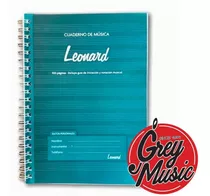 Cuaderno Pentagramado Leonard Espiralado 50 Pàginas