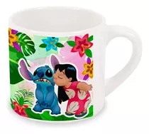 Taza Chica 6 Onzas Lilo Y Stitch Modelo 5 Personalizable