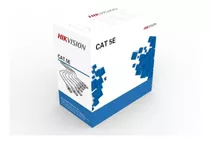Cable Utp Cat 5e 100% Cobre Ds-1ln5e-e/e Hikvision