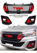 Máscara Frontal + Tapa Neblineros Toyota Hilux 2018 2021
