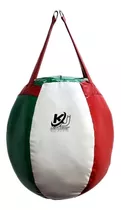 Costal De Box Bola Redonda Tricolor Vacio30kg Saco De Boxeo 