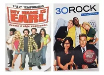 Kit Box Dvd: 30 Rock 3ª Temporada + My Name Is Earl 1ª E 2ª 