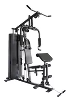 Gimnasio Multifunción Randers Arg-63167 150kg Tapizado Negro Estructura Color Negro