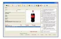 Software Pdv + Leitor De Codigo De Barras + Impressora Cupom