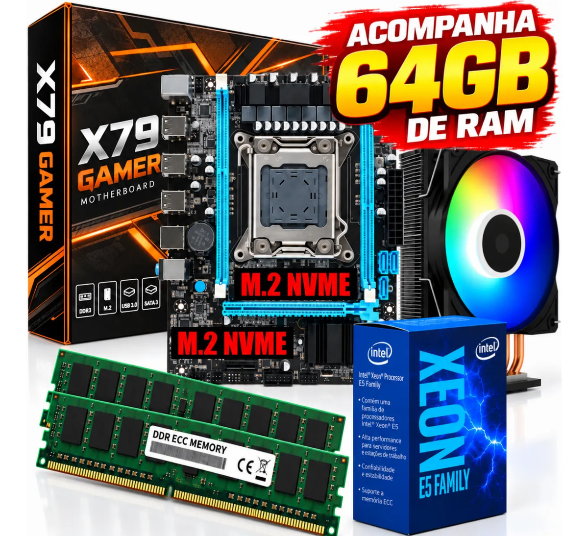 Kit I3 9100f | Mercado Livre