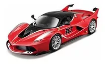 Miniatura Carro Ferrari Fxx K Kit De Montar 1:24 Maisto Cor Vermelho