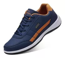 Zapatos Casuales De Cuero Para Hombre, Zapatillas Deportivas