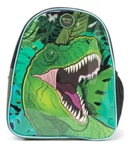 Mochila Escolar Infantil Filgo Diseño Dinosaurios Color Verde