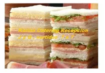 Sandwich Miga Triples Recepcion 7x7 Jyq O Surt. X2 Unidades 
