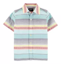 Oshkosh Camisa Mangas Cortas Rayas 2i037912