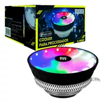 Cooler P/ Processador Led Colorido Silencioso Pc Gamer