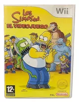 Juego Nintendo Wii Fisico Los Simpson El Videojuego