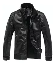 Chaquetas, Parkas Y Blazers Biker Slim Para Hombre  Cherpa Cálido De Tercio Pelo Otoño Invierno  Cuero Para Hombre Manga Larga Chaqueta Tela Eco Cuero