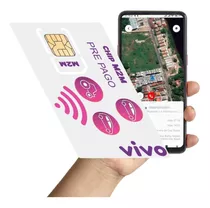 Sim Card M2m Rastreador Vivo Claro + Plataforma Tk303,tk103