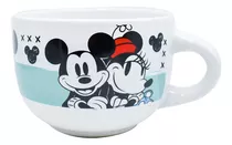 Taza Café Té Disney Mickey Minnie Ceramica Grande Jumbo 820m