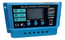 Regulador De Carga Panel Solar 30a 12v 24v Acido/gel/litio 