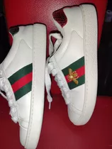 Zapatillas Gucci Blancas Cuero