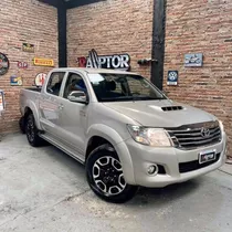 Toyota Hilux 3.0 2015 Srv 4x4 Cuero Automatica - Permuto