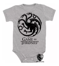 2 Body Bebê Baby Roupa Game Of Thrones Dragão Serie Netfl