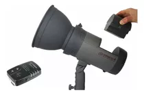 Flash Estudio A Bateria 300w Portatil + Radio Visico4