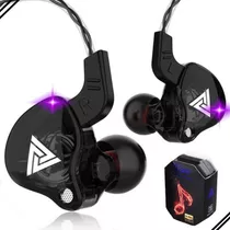 Fone De Ouvido Gamer Dj Musicos Retorno Palco In-ear C/case