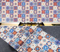 Papel Tapiz Cenefa Pared Cocina Mosaico Adherible Talavera