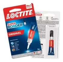 Cola Super Bonder Loctite Original Instantânea Multiuso 3gr