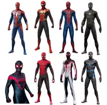 Disfraz De Spiderman Negro  Sencillo Para Niños