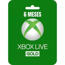 6 Meses Xbox Live Gold | Game Pass Core 6 Meses (codigo Br)