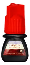 Cola Elite Hs16 3ml Extensão Cílios Fio Premium Black Glue Cor Preto
