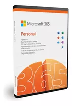 Microsoft 365 Personal/1 Persona/5 Dispositivos/1 Año