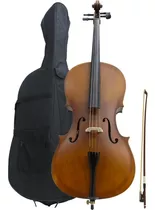 Violoncelo Custom 4/4 Arco E Breu Com Case