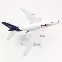 Avião Para Colecionar A380 Airbus Fedex Carga Miniatura
