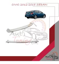 Coleta Spoiler Tapa Baul Honda Civic 2012-2015 Sedan