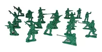 Soldado Plastico Boneco Guerra Exercito Militar Miniatura