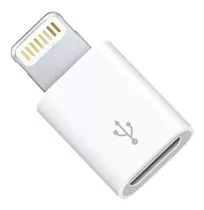 Adaptador Micro Usb A Ficha Compatible Con iPhone Tablet 