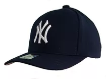 Gorra Beisbol Profesional Ny Yankees Azul Cerrada Elastizada