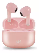 Audífonos Inalámbricos True Wireless Stf Aurum Ligero Color Rosa