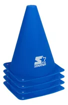Kit De 4 Conos Azules Para Entrenamiento Intenso