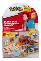 Mochila Playset De Batalha No Deserto Pokemon 3281 Sunny Brinquedos