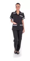 Conjunto Uniforme Doméstica Copeira Faxineira Babá Empreg