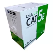 Cable De Red Utp Cat 5e 305mts 24awg 30%cobre Compre Calidad