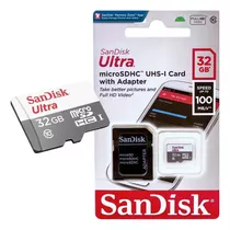 Cartão De Memória Sandisk Ultra Micro Sd 32gb Original 