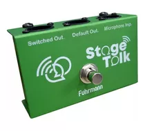 Pedal Talk Back Fuhrmann Stage Talk Stk01 Cor Verde