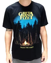 Camiseta Greta Van Fleet Banda Rock