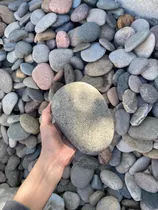 Piedras Tejo De Río, Para Decoración De Jardines Por Bolsa