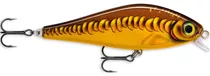 Señuelo Rapala Super Shadow Rap Ssdr-16 Dorado Surubi Color Mrc